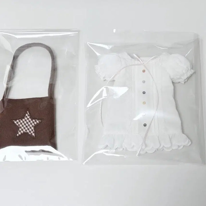 [BUNJANG] ODD.B Lace-Up Shirt and Star Bag Set for MSD/MDD Dolls / ODD.B 오드비 레이스업 셔츠 별 가방 세트(msd, mdd용) 판매