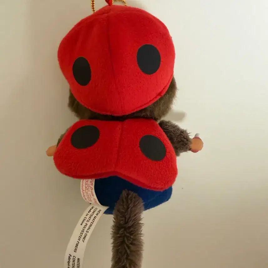 [BUNJANG] Ladybug Monchhichi Doll / 무당벌레 몬치치