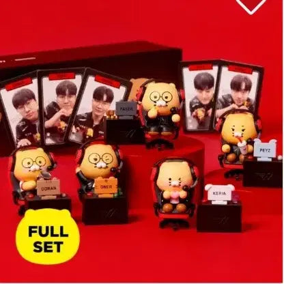 [BUNJANG] T1 Chunsik Figure Full Set (Sealed) / T1 춘식이 피규어 풀세트 (미개봉)