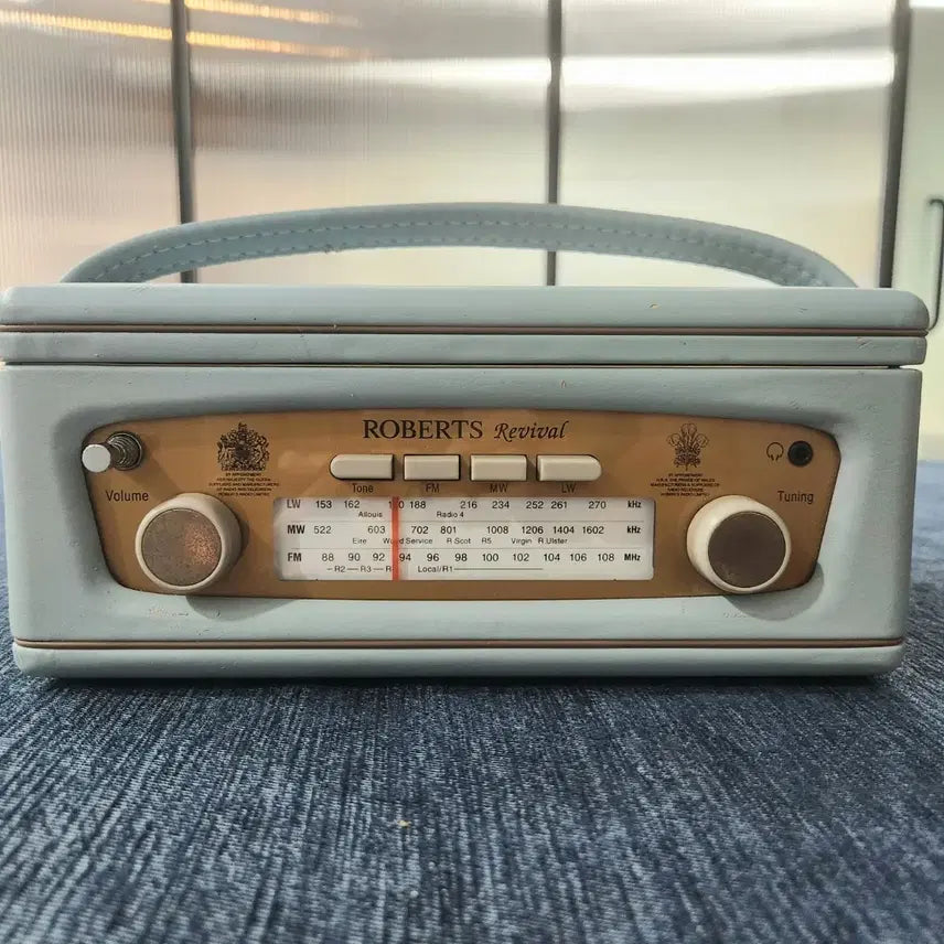 [BUNJANG] Roberts New Revival Vintage Radio (Blue, for Repair/Display) / [수리용/인테리어용] 영국 Roberts New Revival 라디오