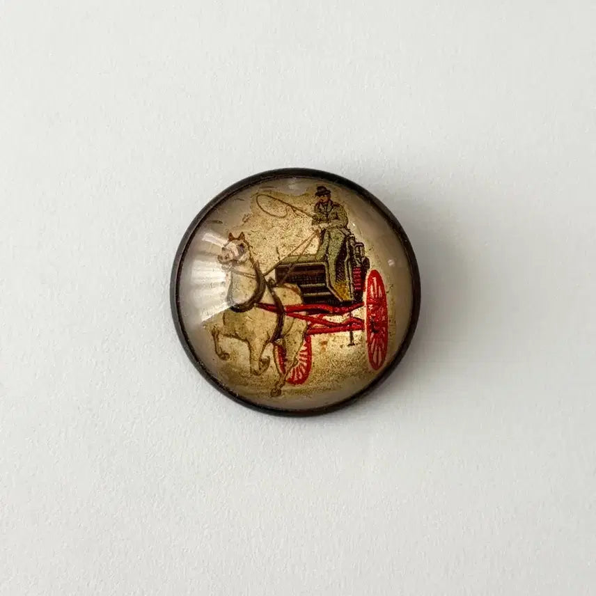 [BUNJANG] Vintage Carriage Brooch / 빈티지 마차 브로치