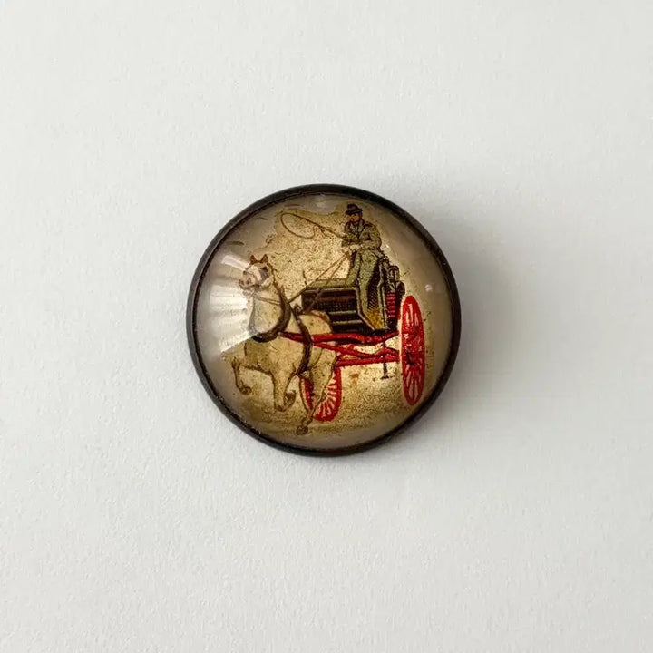 [BUNJANG] Vintage Carriage Brooch / 빈티지 마차 브로치