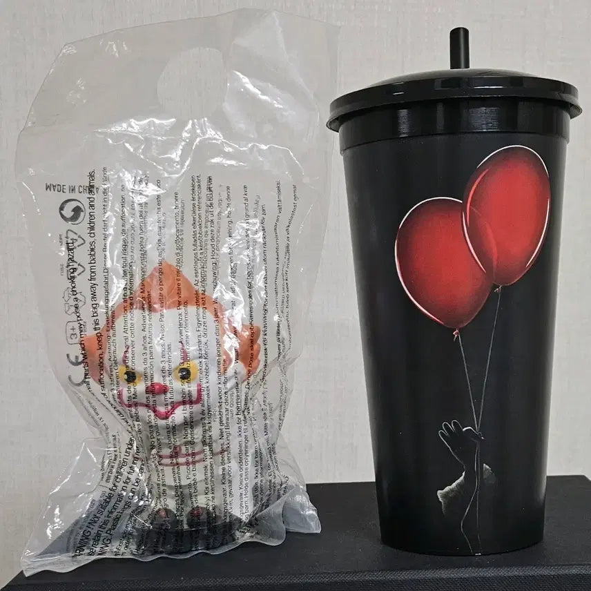 [BUNJANG] It Chapter Two Pennywise Bobblehead Topper Cup Figure (Sealed, Museum-Grade) / 미개봉 영화 그것2 페니와이즈 버블헤드 탑퍼컵 피규어 초레어템 희귀템