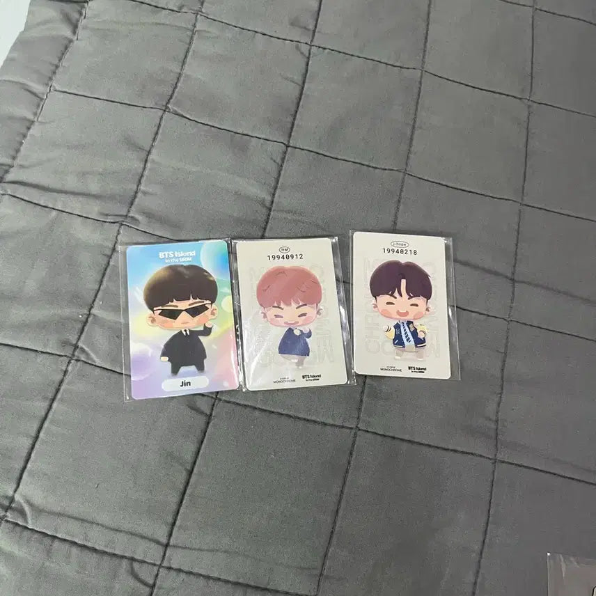 [BUNJANG] BTS Photocard Bundle Set (Jin, J-Hope, RM) / BTS 포토카드 3장 진 제이홉 RM 일괄