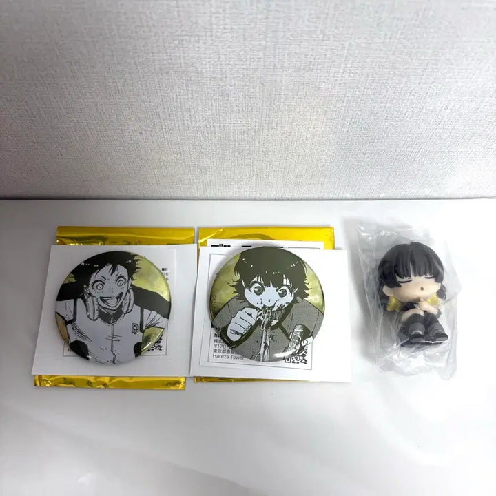 [BUNJANG] Blue Lock Bachira Original Art Exhibition Can Badge Shoulder Conk Gacha Figure / 블루록 바치라 메구루 원화전 캔뱃지 어깨쿵 가챠 피규어