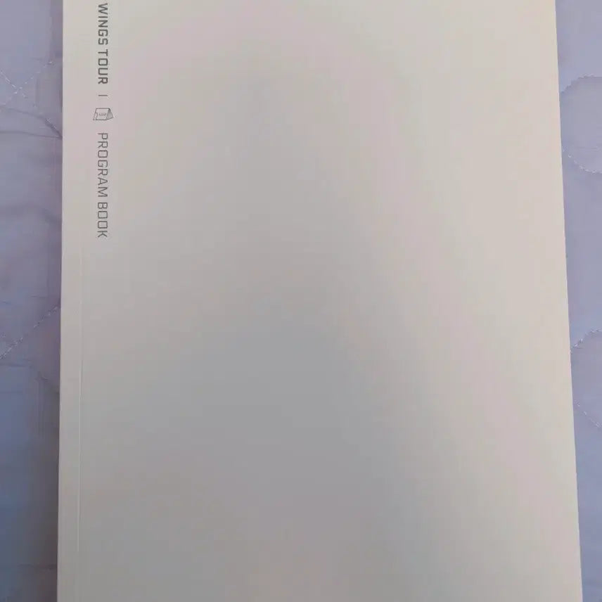 [BUNJANG] BTS Wings Tour Program Book / BTS Wings Program Book
