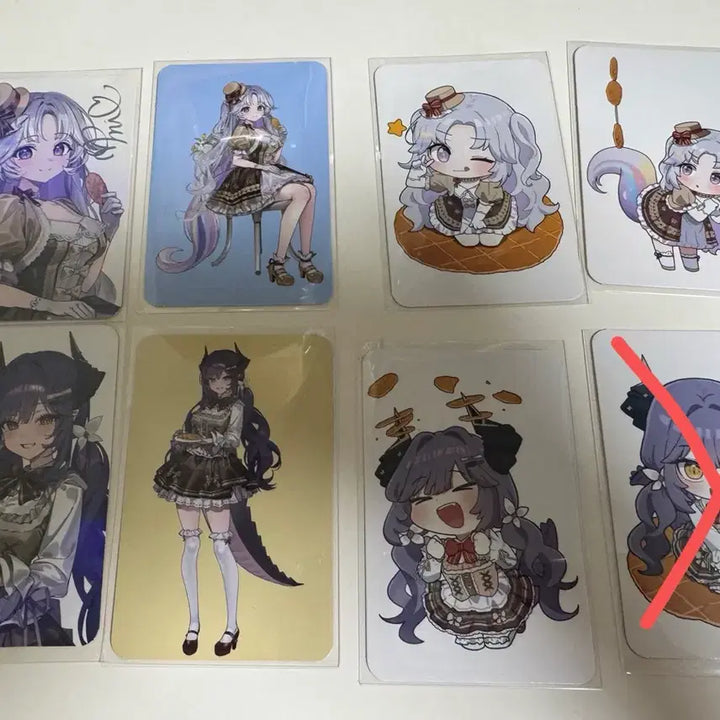[BUNJANG] Stellive Unie Huya Photocard Bundle Set (7 types, including Special) / 스텔라이브 버터와플 유니 후야 포토카드 스페셜 포함 7종 일괄