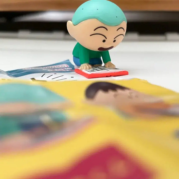 [BUNJANG] Crayon Shin-chan Nohara Shinnosuke Mascote Kazama Kun Figure / 짱구(크레용신짱) 그림책 마스코트 훈이