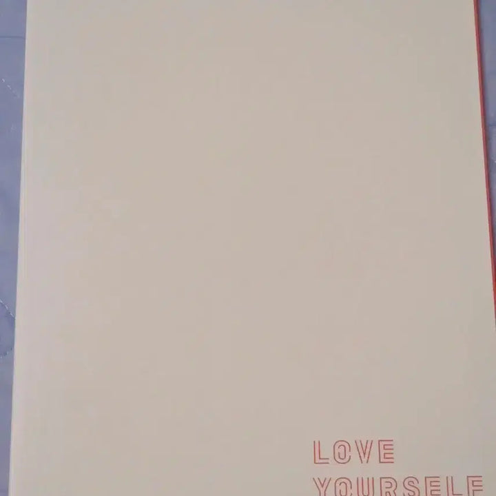 [BUNJANG] BTS LOVE YOURSELF Program Book / BTS LOVE YOURSELF Program Book