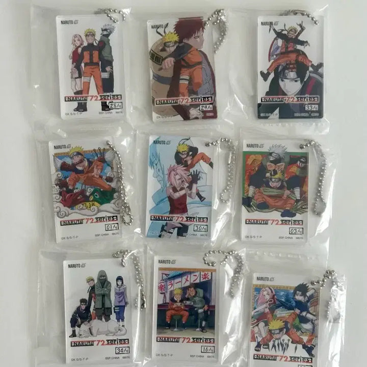 [BUNJANG] Naruto Kazekage Retrieval Arc Ichiban Kuji H Prize Acrylic Keychain Full Set Bundle / 나루토 제일복권 카제카게 탈환편 H상 아크릴 키링 전종 일괄
