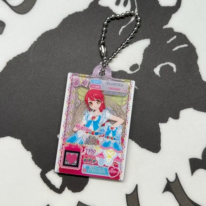 [BUNJANG] Aikatsu! PriPara Mika Card Keychain Gacha Cyalume Figure / 아이카츠 프리파라 미캉 미카 카드 키링 가챠 사이리움 피규어 메지루시