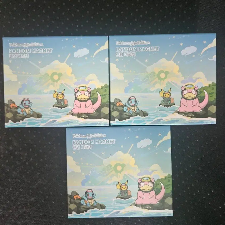 [BUNJANG] Pokemon Jeju Edition Random Magnet / 포켓몬 제주 에디션 랜덤 마그넷