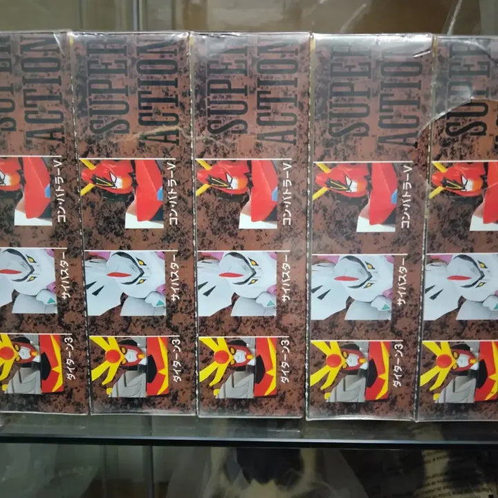 [BUNJANG] Banpresto Super Robot Wars Clear Version Set of 5 / (고전프라)반프레스트 슈퍼로봇대전 클리어버전 전5종