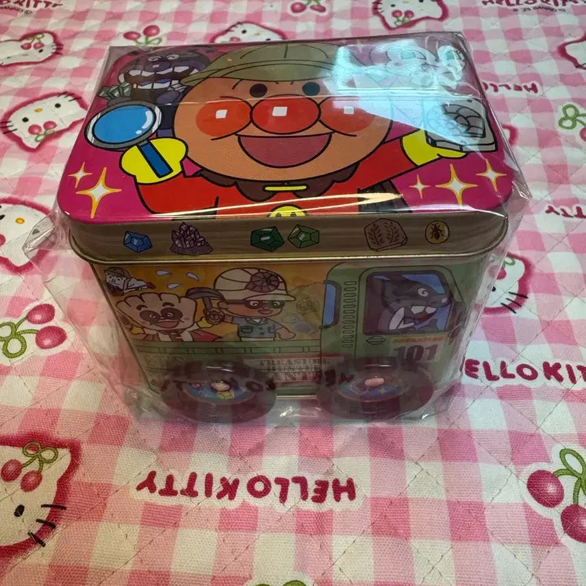 [BUNJANG] Anpanman Classic Truck Tin Case Sealed New Product / 호빵맨 고전 트럭 틴케이스 미개봉 새상품