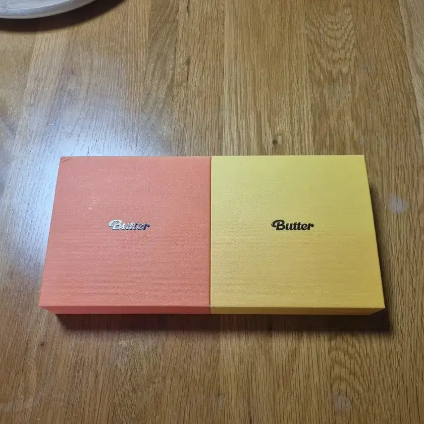 [BUNJANG] BTS Butter Album Cream + Peaches 2-Set / BTS Butter 앨범 Cream + Peaches 2종 세트 (구성품