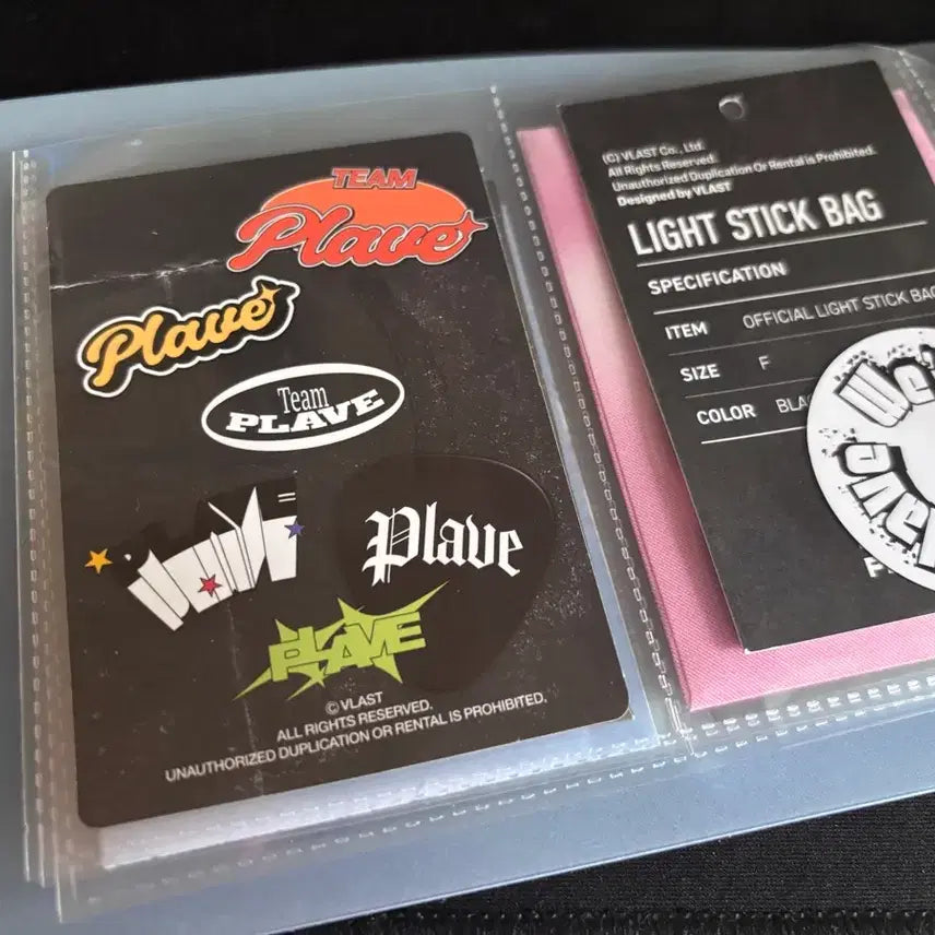 [BUNJANG] PLAVE Lightstick Bag with Photocard / 플레이브 응원봉가방 포카포함 PLAVE LIGHT STIC BAG