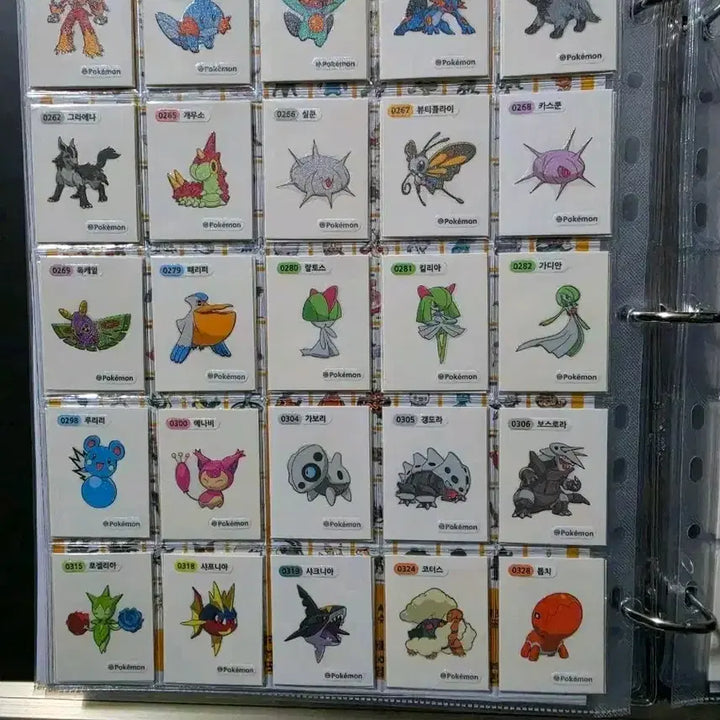 [BUNJANG] Pokemon 2023 New Season 1 Ppibble Album (139 Types) Complete Set / 포켓몬 2023 NEW 시즌1 띠부씰 도감 (139종) 전종