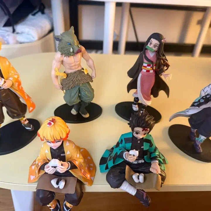[BUNJANG] Demon Slayer: Kimetsu no Yaiba Character Figure Set / 귀멸의 칼날 피규어 세트