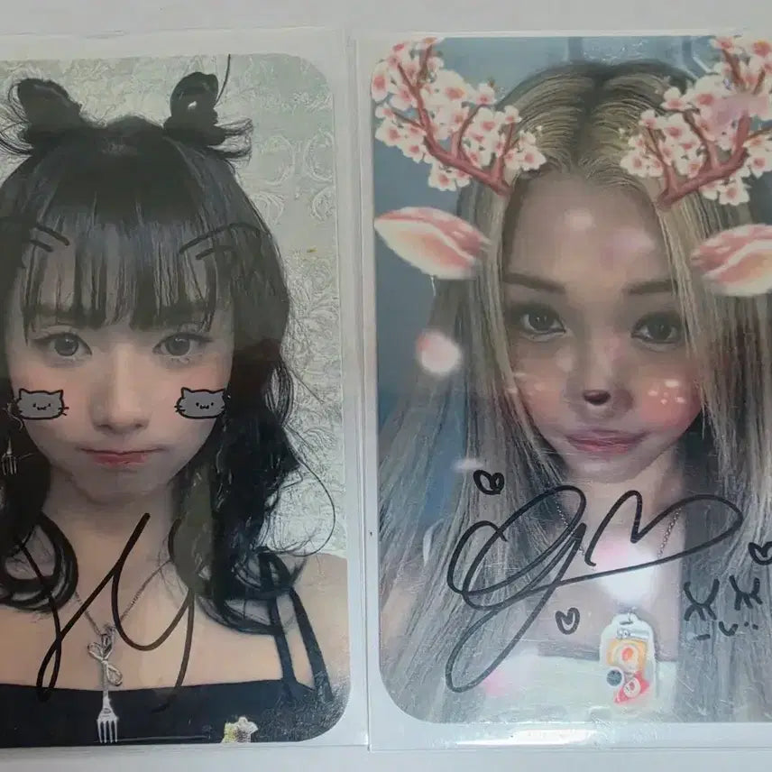 [BUNJANG] UNIIS Signed Studio Photocard / 유니스 싸인 공방 포토카드 양도