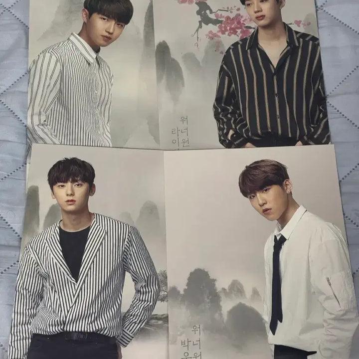 [BUNJANG] Wanna One Park Jihoon Lee Daehwi Kim Jaehwan Bromide Postcard Bundle Set / 워너원 미니브로마이드 엽서 박우진 라이관린 황민현 김재환 굿즈 판매 양도