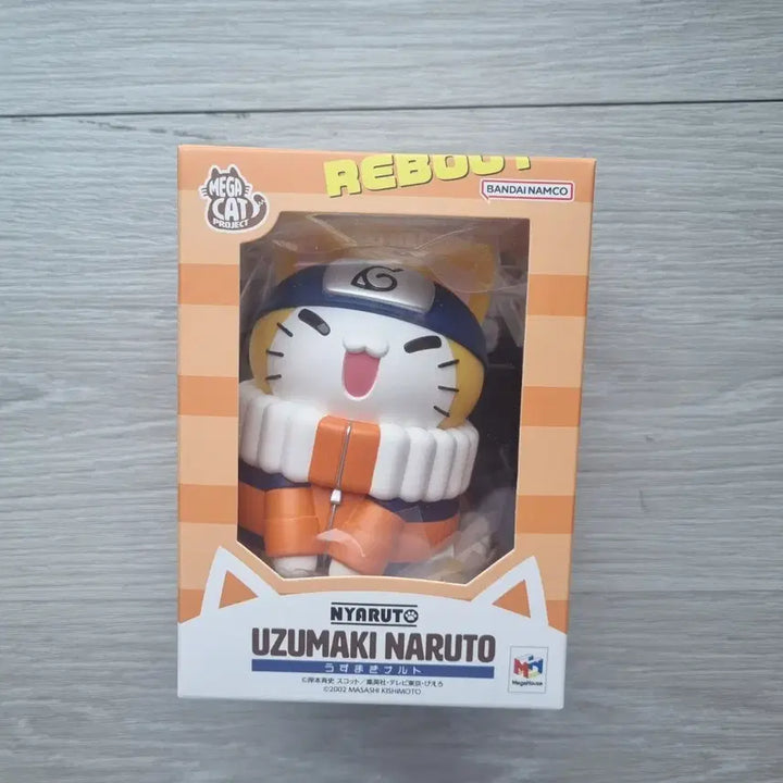 [BUNJANG] Naruto Nyaruto Mega Cat Figure (First Edition) / 나루토 냐루토 빅냐루토 메가캣 초판 피규어