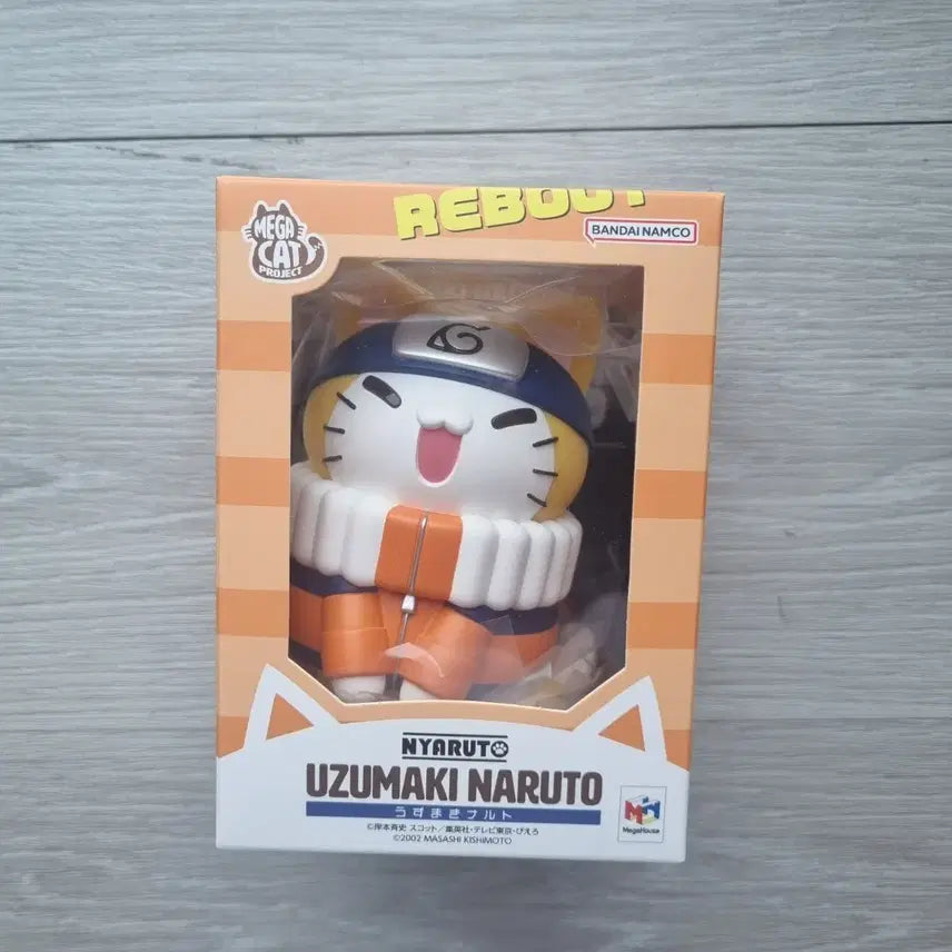 [BUNJANG] Naruto Nyaruto Mega Cat Figure (First Edition) / 나루토 냐루토 빅냐루토 메가캣 초판 피규어