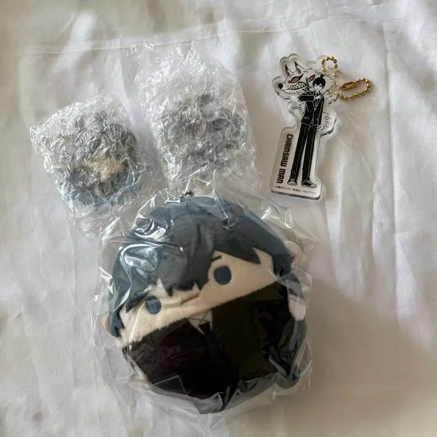 [BUNJANG] Chainsaw Man Aki Hayakawa Acrylic Keyring &amp; Magnet Bundle Set / 체인소맨 아키 후와 아크릴 키링 마그넷 일괄