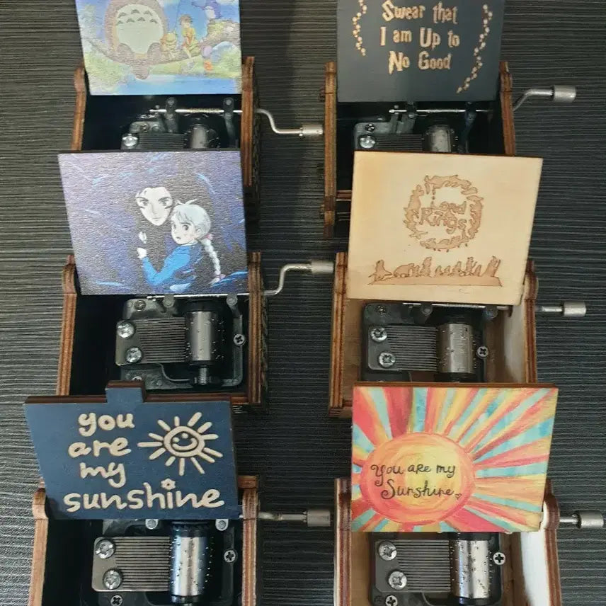 [BUNJANG] Music Box Collection: Totoro, Spirited Away, All the Light We Cannot See, Harry Potter / 음악 상자 토토로 / 센과 치히로 / 반짝이는 모든 것 / 해리포터 /