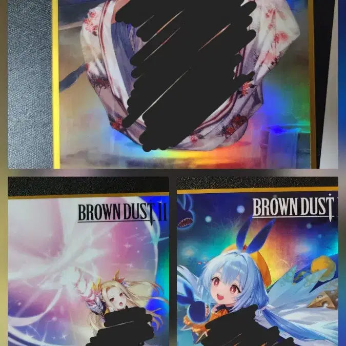 [BUNJANG] Brown Dust 2 Acrylic Art Card / 브라운더스트2 아크릴 색지