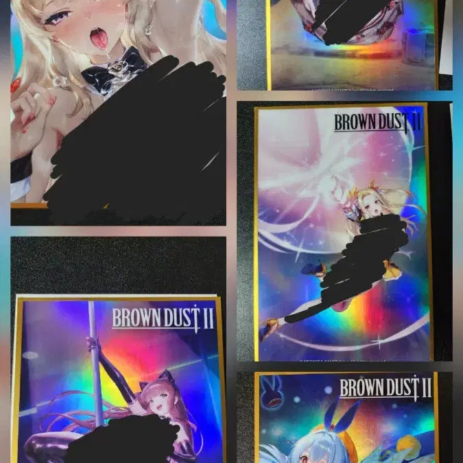 [BUNJANG] Brown Dust 2 Acrylic Art Card / 브라운더스트2 아크릴 색지