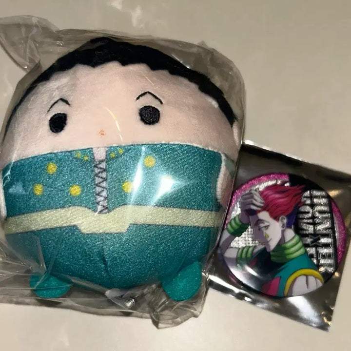 [BUNJANG] Hunter x Hunter Illumi Zoldyck &amp; Hisoka Morow Acrylic Stands &amp; Badges / 헌터헌터 헌헌 이르미 후와코로링 히소카 뱃지