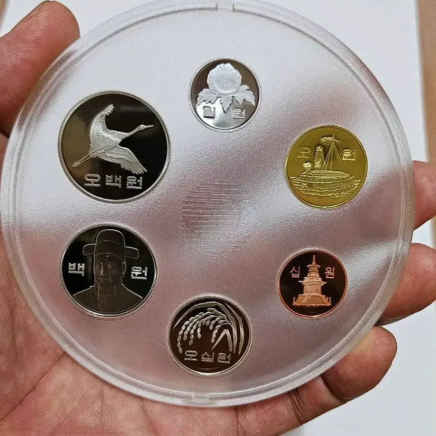 [BUNJANG] Bank of Korea 70th Anniversary 2020 Current 6-Type Proof Commemorative Coin Set / 2020년 한국은행 70주년 현행 6종 프루프 기념 주화 세트
