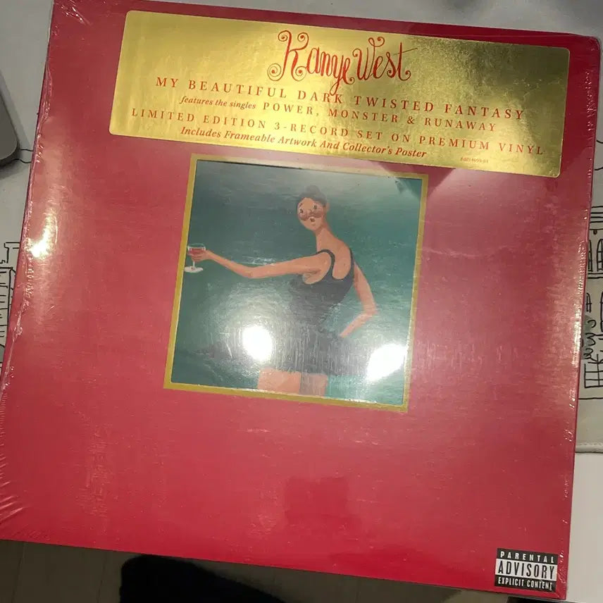 [BUNJANG] Kanye West My Beautiful Dark Twisted Fantasy Vinyl LP (Sealed) / 칸예 mbdtf lp 비닐미개봉 판매