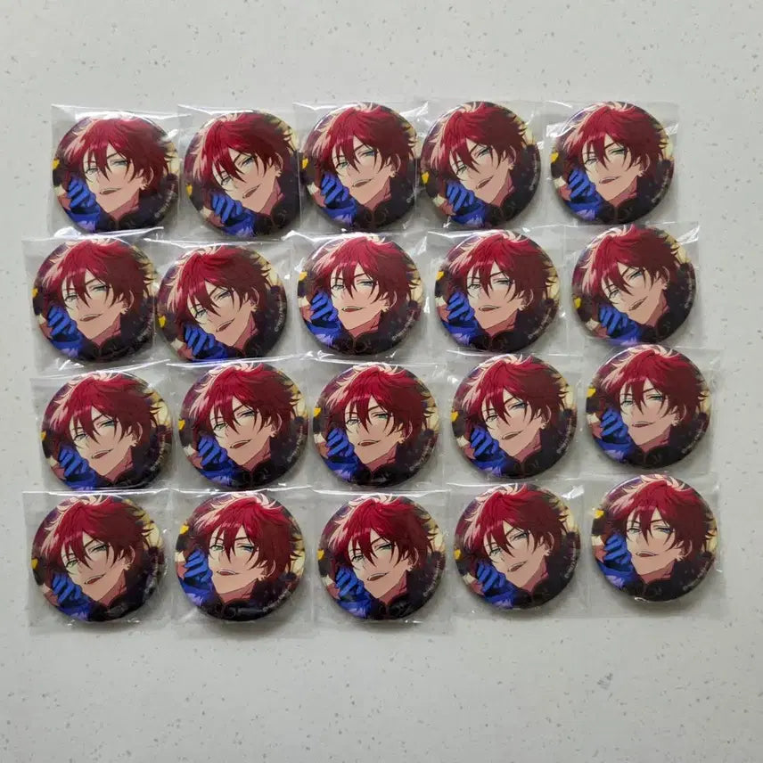 [BUNJANG] Ensemble Stars! Amagi Rinne "Baitou Kore" Can Badge Bundle Set (20 pcs) / 앙스타 아마기 린네 배수코레 캔뱃지 20개 일괄 이타백