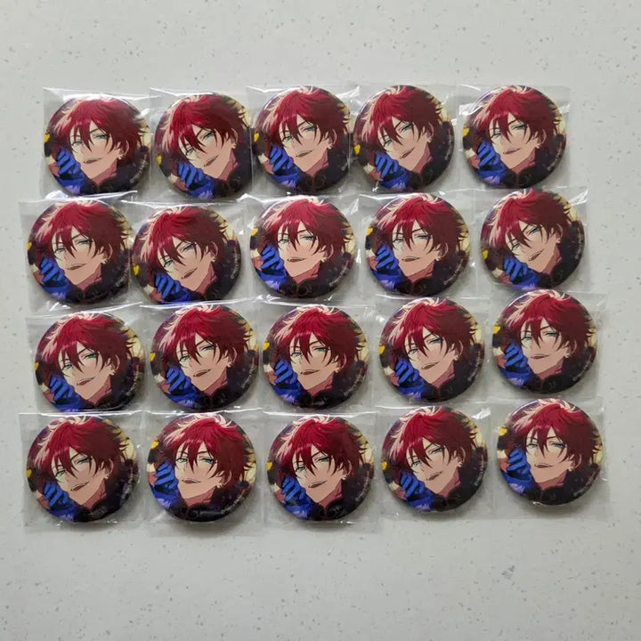 [BUNJANG] Ensemble Stars! Amagi Rinne "Baitou Kore" Can Badge Bundle Set (20 pcs) / 앙스타 아마기 린네 배수코레 캔뱃지 20개 일괄 이타백