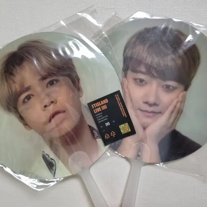 [BUNJANG] FTISLAND Lee Hong Gi Choi Min Hwan Lenticular Fan / 1개가격) FT아일랜드 이홍기 최민환 렌티큘러 부채