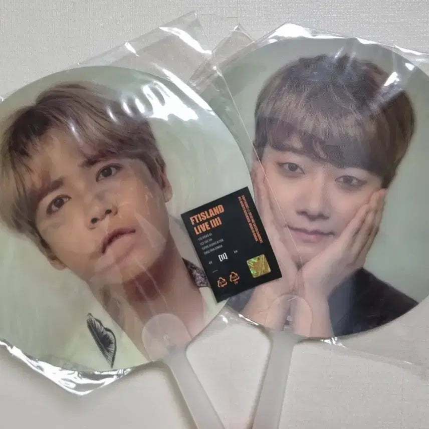 [BUNJANG] FTISLAND Lee Hong Gi Choi Min Hwan Lenticular Fan / 1개가격) FT아일랜드 이홍기 최민환 렌티큘러 부채