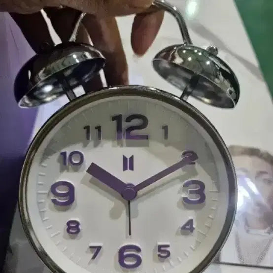 [BUNJANG] BTS Alarm Clock Purple / 방탄소년단 알람 시계 퍼플