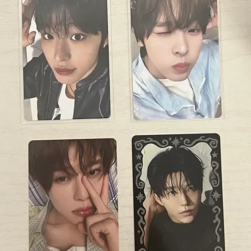[BUNJANG] NCT WISH Photocard Bundle Set (Riku, Sion, Jaehee) / 엔시티 위시 포카 4장 일괄 리쿠 시온 재희
