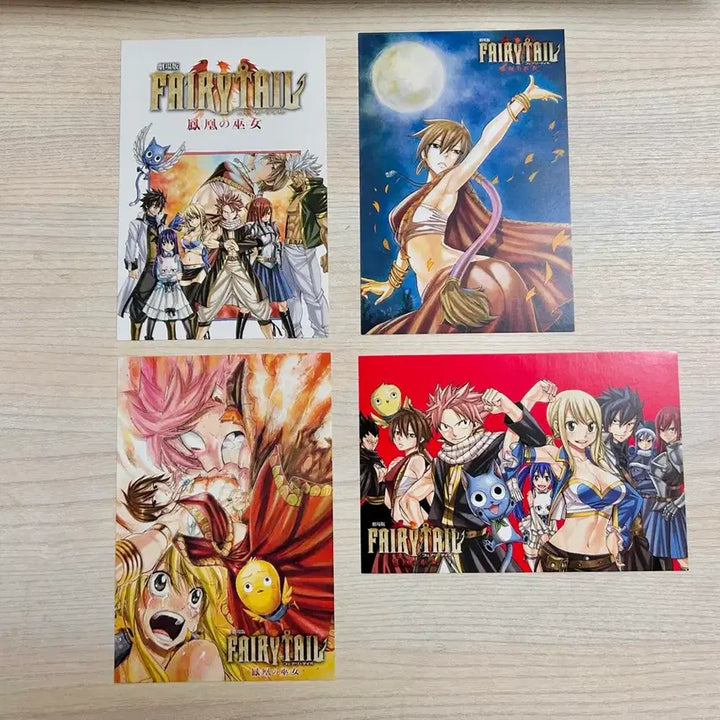 [BUNJANG] Fairy Tail: Phoenix Priestess 4 Postcards Set / 페어리테일 봉황의 무녀 엽서 4장 판매합니다