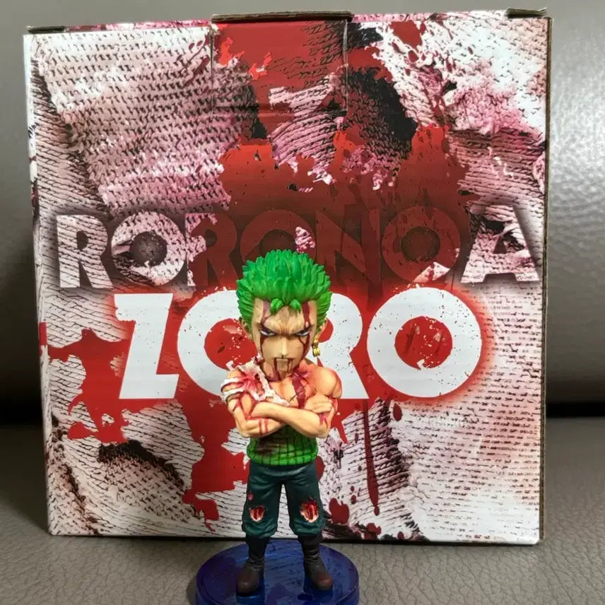 [BUNJANG] One Piece WCF Zoro Resin Statue - "Nothing Happened" Limited Edition / 원피스 리그 조로 월콜 아무일도없었다 레진 한정판