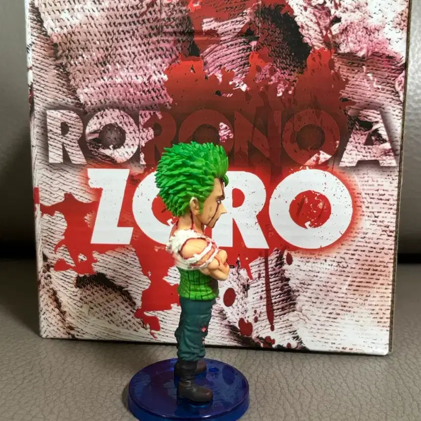 [BUNJANG] One Piece WCF Zoro Resin Statue - "Nothing Happened" Limited Edition / 원피스 리그 조로 월콜 아무일도없었다 레진 한정판