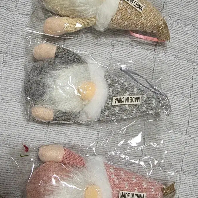 [BUNJANG] Christmas Santa Doll Set (3 Types) / 크리스마스 산타 인형3종 세트