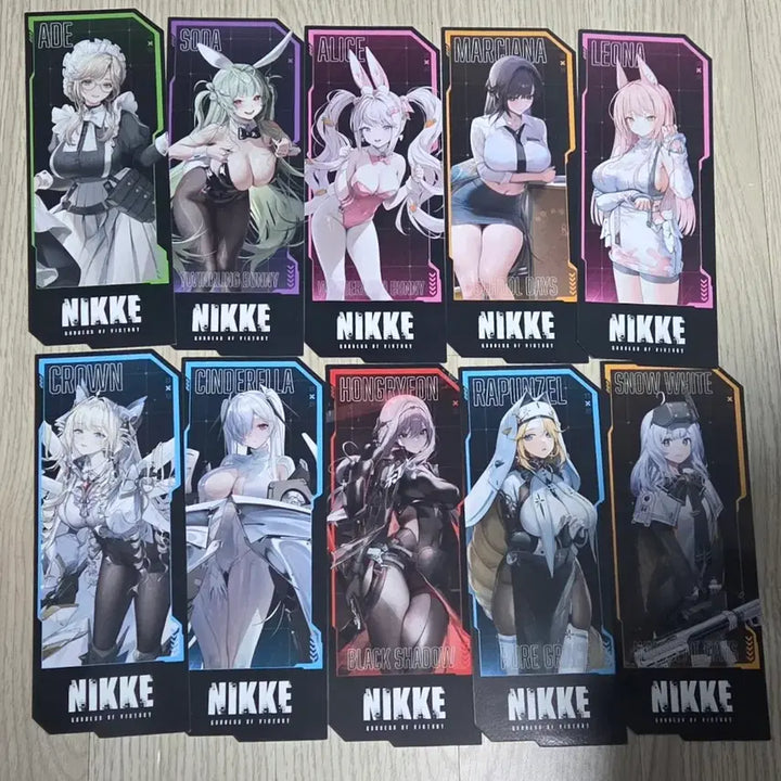 [BUNJANG] Nikke Random Recruitment Ticket Bundle Set (67 Tickets, No Duplicates) / 니케 랜덤 모집 티켓 67장 노중복 일괄 판매