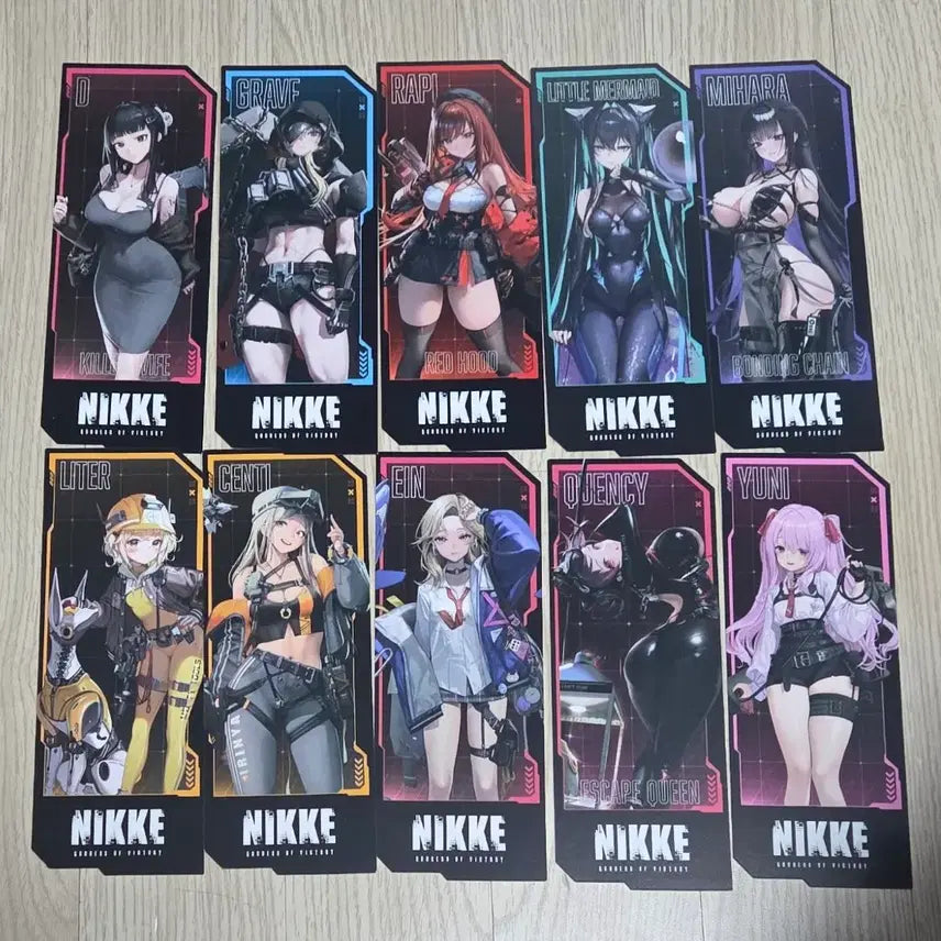 [BUNJANG] Nikke Random Recruitment Ticket Bundle Set (67 Tickets, No Duplicates) / 니케 랜덤 모집 티켓 67장 노중복 일괄 판매