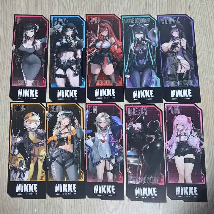 [BUNJANG] Nikke Random Recruitment Ticket Bundle Set (67 Tickets, No Duplicates) / 니케 랜덤 모집 티켓 67장 노중복 일괄 판매