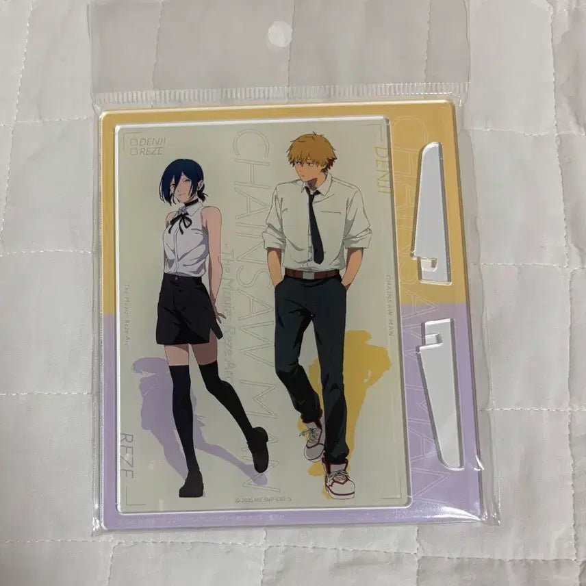 [BUNJANG] Chainsaw Man Reze Arc Reze Denji Acrylic Easel Panel Stand / 체인소맨 레제편 레제 덴지 아크릴 이젤 패널 스탠드 굿즈