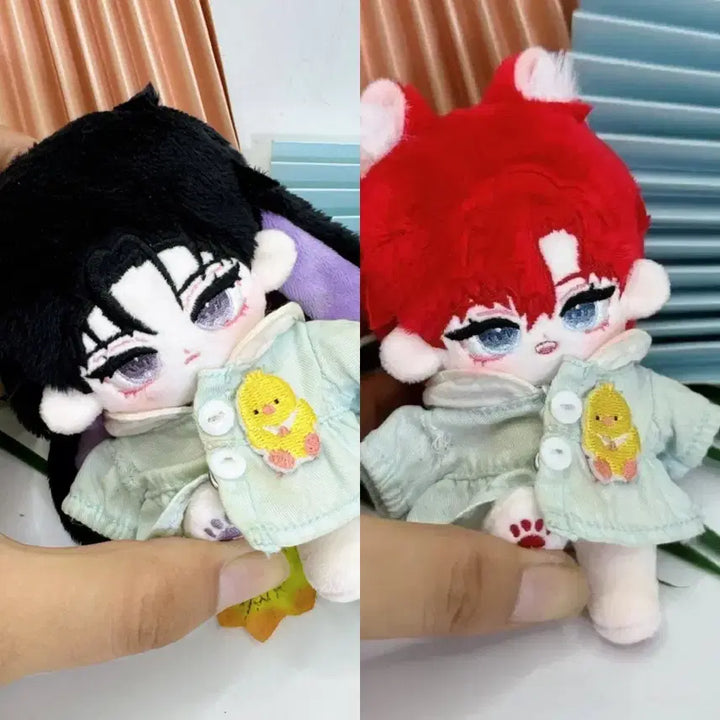 [BUNJANG] Demutjoo Cha Yujin Kim Raebin Loves You Bundle Set 10cm Plush Dolls / 데못죽 차유진 김래빈 러브스유 일괄 솜인형 솜깅 인형 10cm