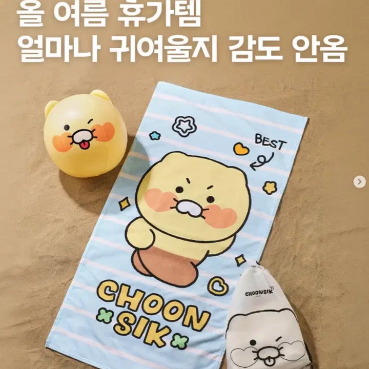 [BUNJANG] Paris Baguette Chunsik Summer Pop Package Sealed / 파리바게트 춘식이 썸머팝 패키지 미개봉