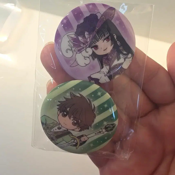 [BUNJANG] CLAMP Exhibition Holic Tsubasa Sakuraejin Can Badge / 클램프 전시 구매 특전 캔뱃지 홀릭 유코  츠바사 샤오랑
